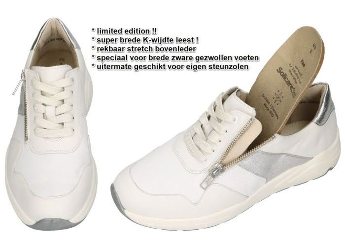 Solidus 66501-10228 KEA (K) sneakers  wit