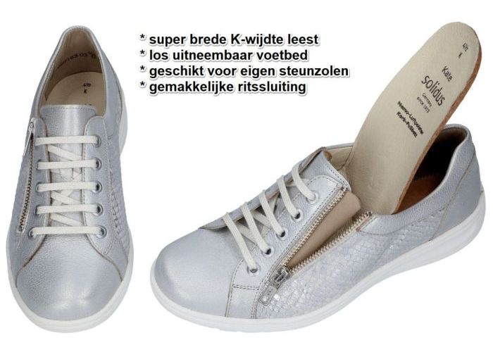Solidus 29001-10240 KATE (K) sneakers  zilver