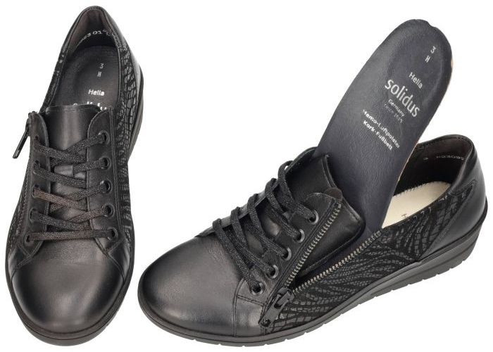 Solidus 25021 - HELIA (H) sneakers  zwart