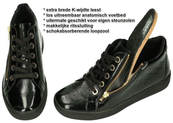 Solidus 32020-01097 KAJA (K) sneakers  zwart
