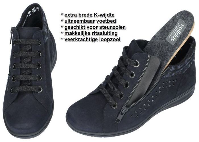 Solidus 29053-80188 KATE (K) sneakers  blauw donker