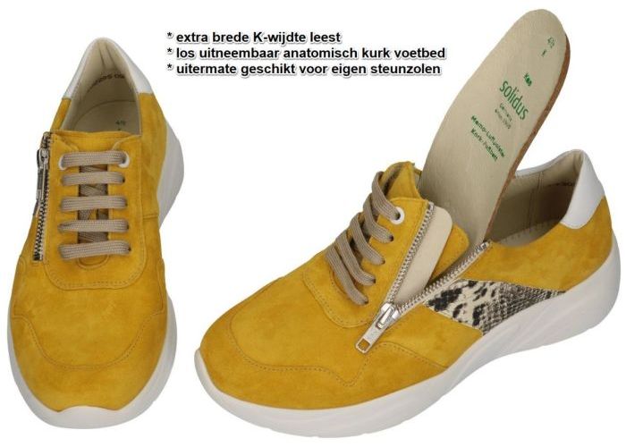 Solidus 66001-60242 KEA sneakers  geel