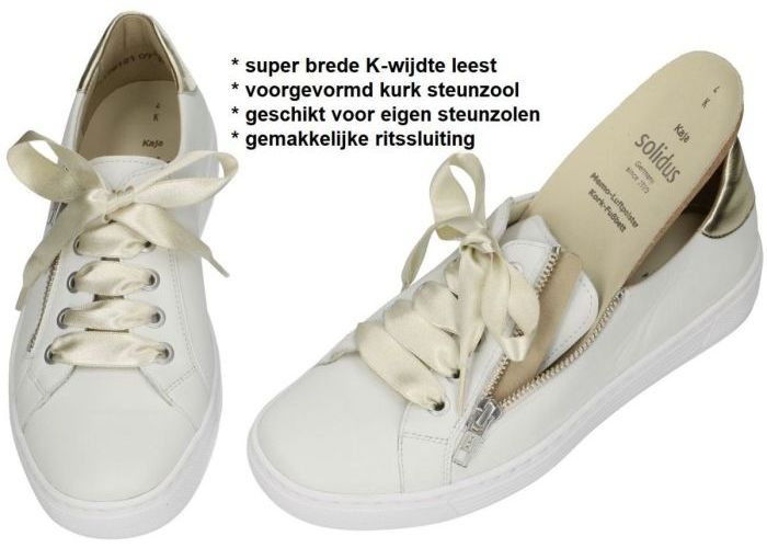 Solidus 32019-10204 KAJA sneakers  wit