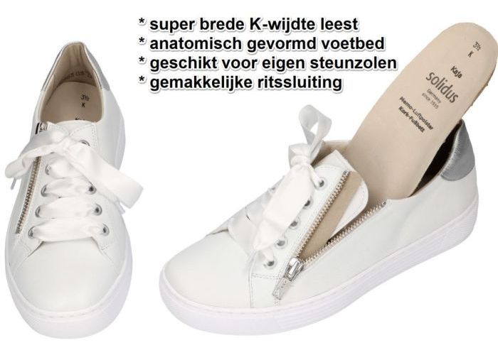 Solidus 32019-10205 KAJA sneakers  wit
