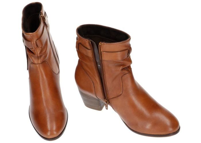 Spm DOTIE ankle boots enkellaarzen cognac/caramel