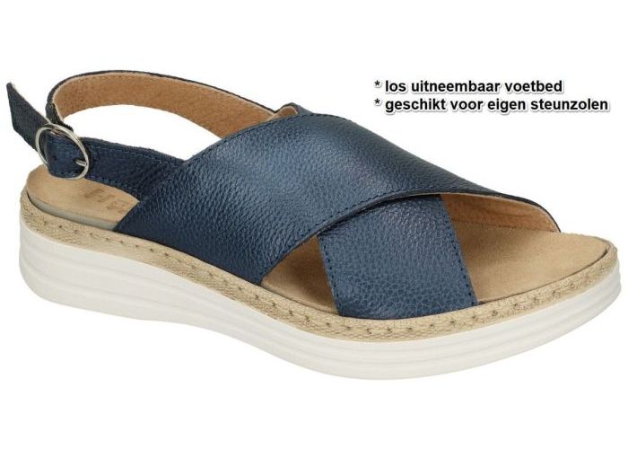 Stiledivita 8317 sandalen blauw donker