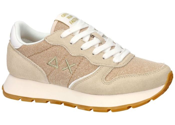 Sun68 Z35203 ALLY GLITTER TEXTILE sneakers  beige