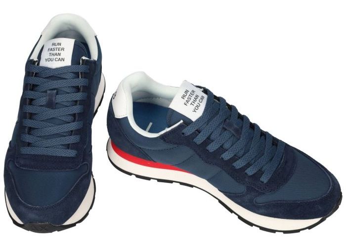 Sun68 Z35101 TOM SOLID sneakers blauw donker