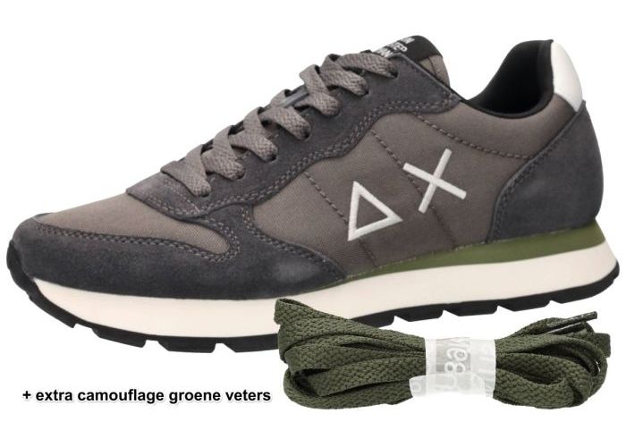 Sun68 Z45101 TOM SOLID sneakers grijs  donker