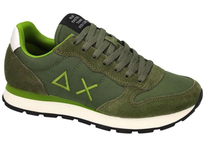 Herenschoenen Sun68 SNEAKERS Z44101 TOM SOLID Groen Donker