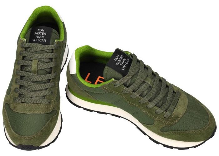 Sun68 Z44101 TOM SOLID sneakers groen donker