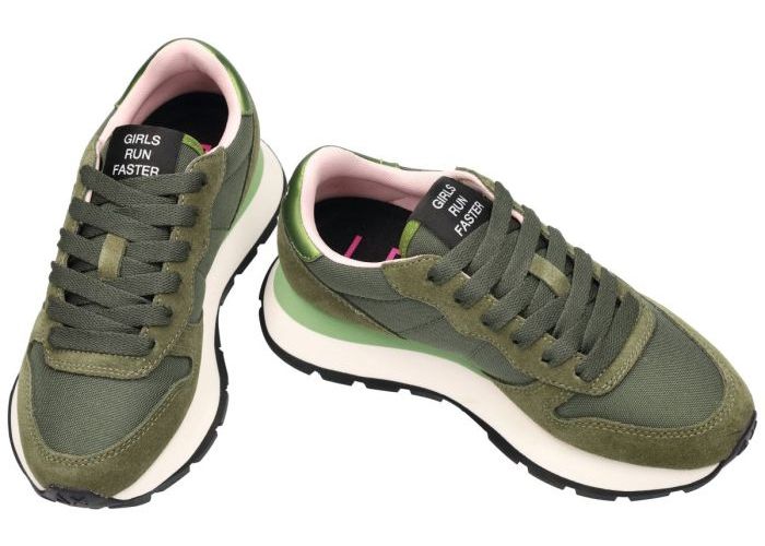 Sun68 Z45201 ALLY SOLID  sneakers  groen olijf