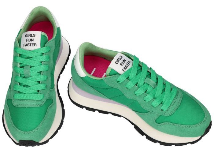 Sun68 Z35201 ALLY SOLID NYLON sneakers  groen