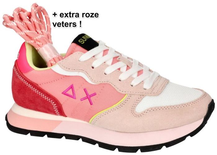 Sun68 Z35204 ALLY COLOR EXPLOSION sneakers  roze
