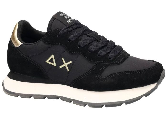 Damesschoenen Sun68 SNEAKERS  Z45202 ALLY GOLD SILVER Zwart