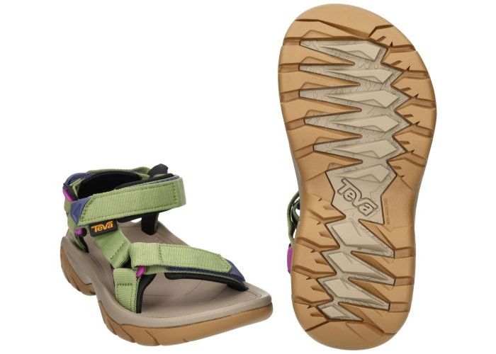 Teva W TERRA FI 5 Universal 1099443 sandalen groen licht