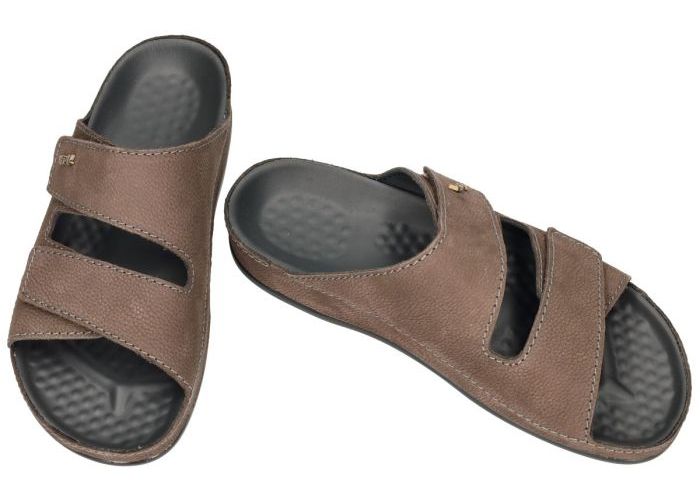 Vital 11417 VITAL pantoffels & slippers bruin donker