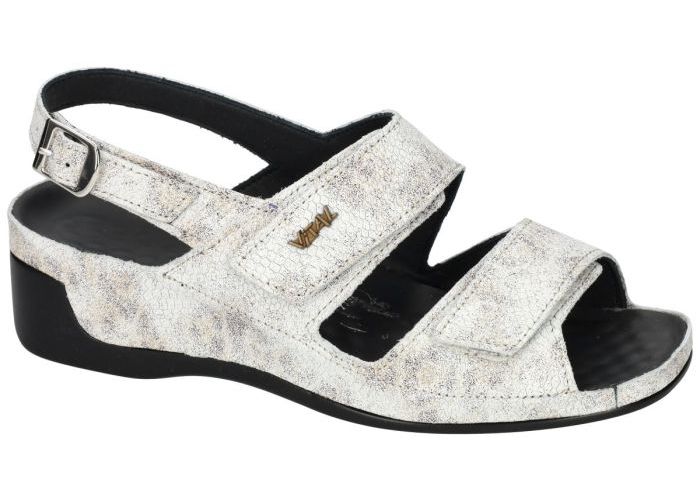 Vital 156501  TINA sandalen grijs/wit