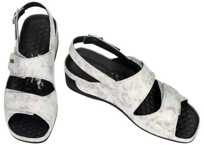 Vital 156501  TINA sandalen grijs/wit