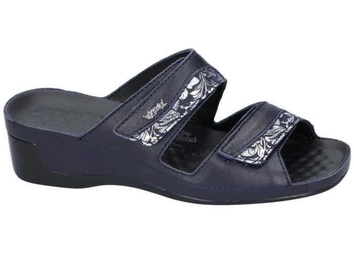 Vital 6396 TINA slippers & muiltjes blauw