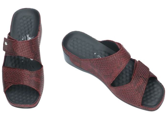 Vital 23605 TINA slippers & muiltjes bordeaux