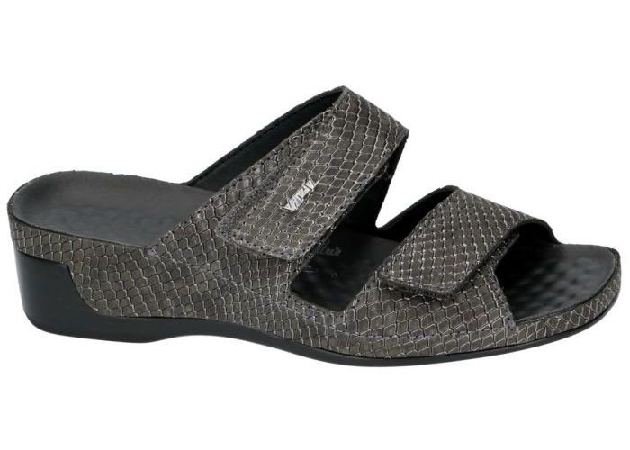 Vital 23603 TINA slippers & muiltjes grijs  donker