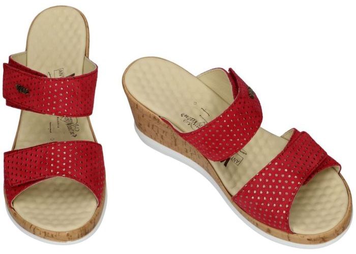Vital 20505 SILVI slippers & muiltjes rood