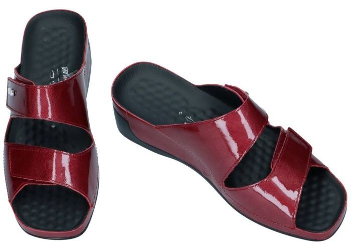 Vital 136055 TINA slippers & muiltjes rood donker