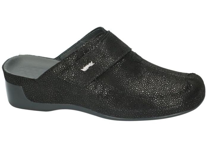 Damesschoenen Vital SLIPPER - MUILTJE 172810 TINA Zwart