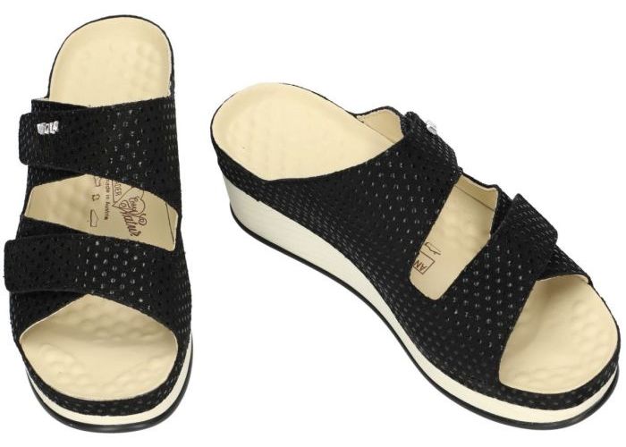 Vital 201330 LARA slippers & muiltjes zwart