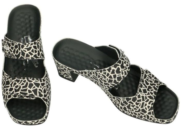 Vital 21900 JOY slippers & muiltjes zwart