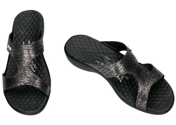 Vital 24730 KARIN slippers & muiltjes zwart