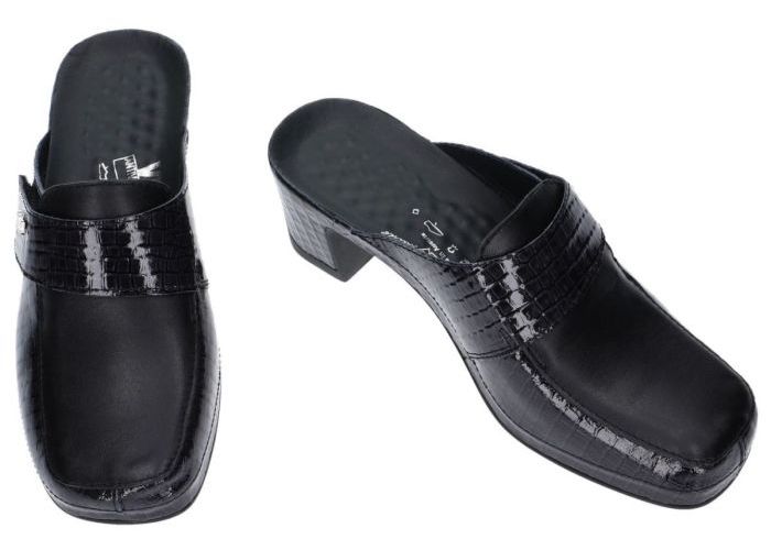 Vital 509200 SANDO slippers & muiltjes zwart