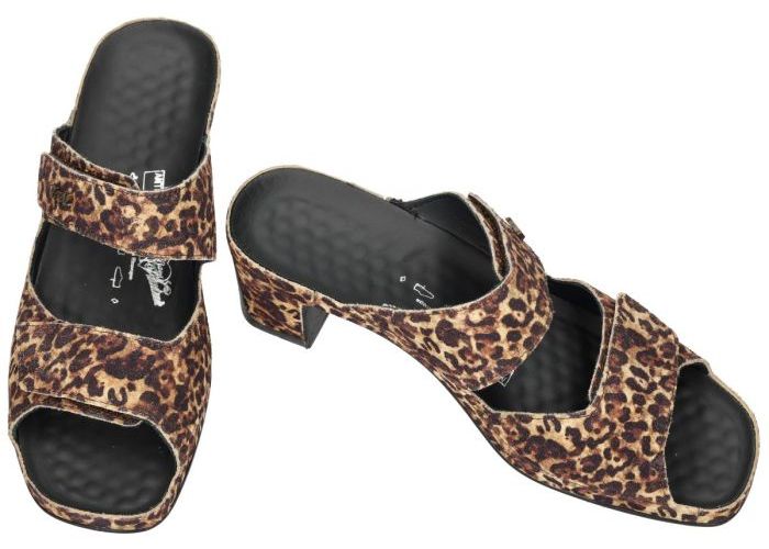Vital 19902 JOY slippers & muiltjes beige donker