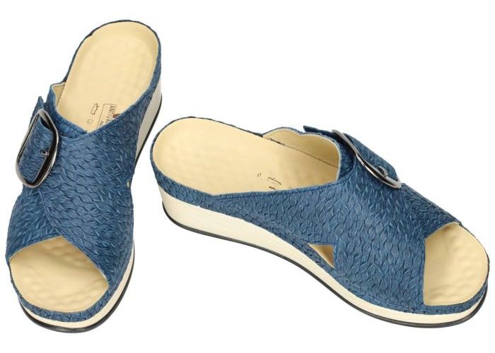 Vital 201506  LARA slippers & muiltjes blauw