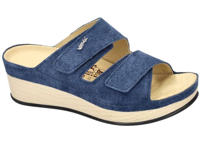 Damesschoenen Vital SLIPPERS & MUILTJES 251336  LARA Blauw