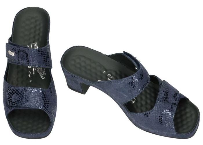 Vital 15906 JOY slippers & muiltjes blauw donker