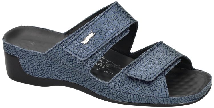 Vital 16606  TINA slippers & muiltjes blauw donker