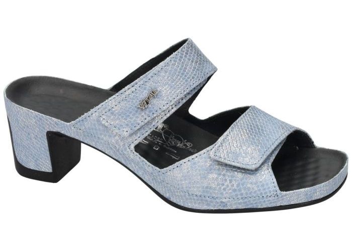 Vital 14906 - JOY slippers & muiltjes blauw licht