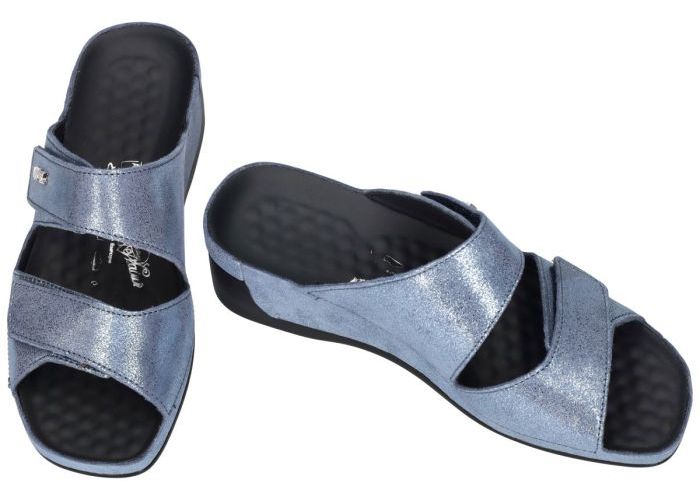Vital 19606  TINA slippers & muiltjes blauw licht