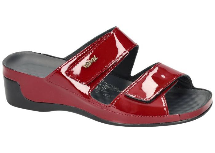 Vital 136055  TINA slippers & muiltjes bordeaux