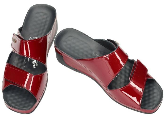 Vital 136055  TINA slippers & muiltjes bordeaux