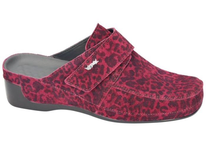 Vital 196815  TINA slippers & muiltjes bordeaux