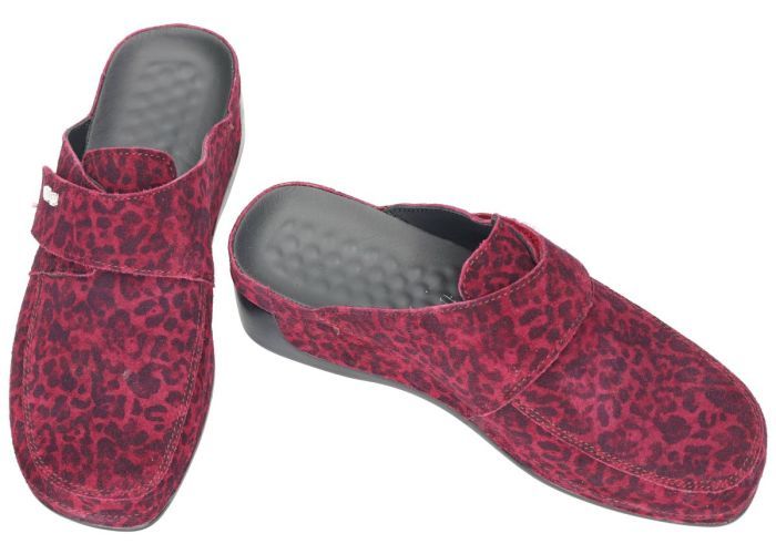Vital 196815  TINA slippers & muiltjes bordeaux