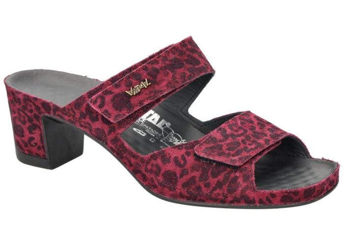 Vital 19905 JOY slippers & muiltjes bordeaux