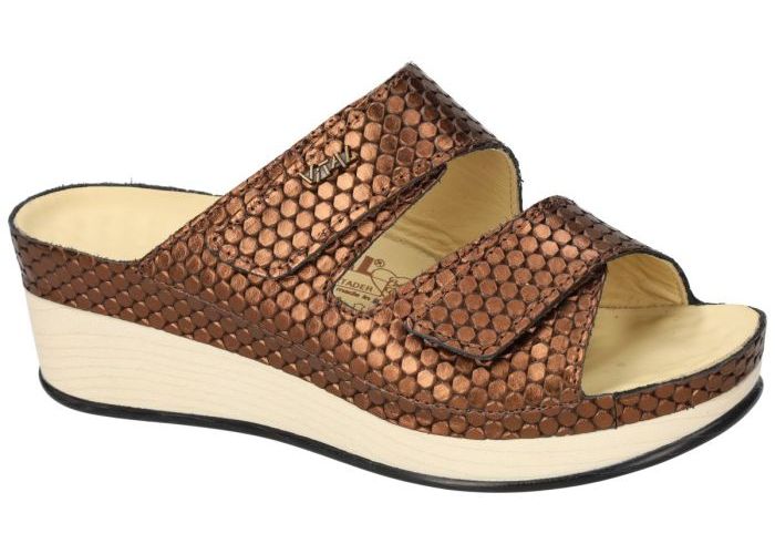 Vital 181337 LARA slippers & muiltjes brons