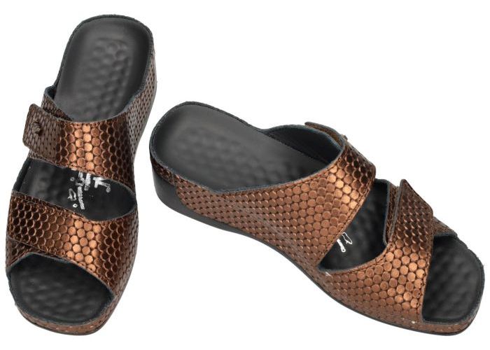 Vital 18608  TINA slippers & muiltjes brons