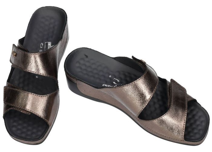 Vital 23607  TINA slippers & muiltjes brons