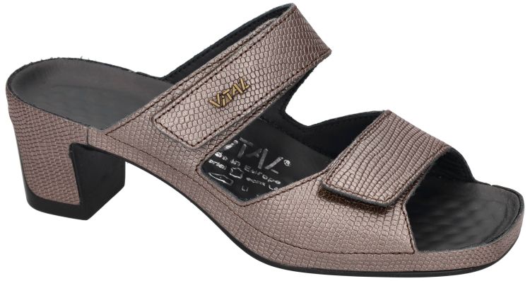 Damesschoenen Vital SLIPPERS & MUILTJES 27907 - JOY Brons