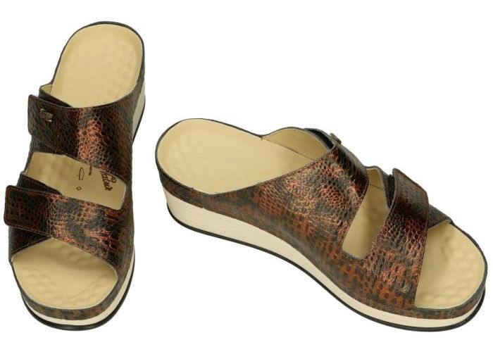 Vital 211337 LARA slippers & muiltjes bruin donker